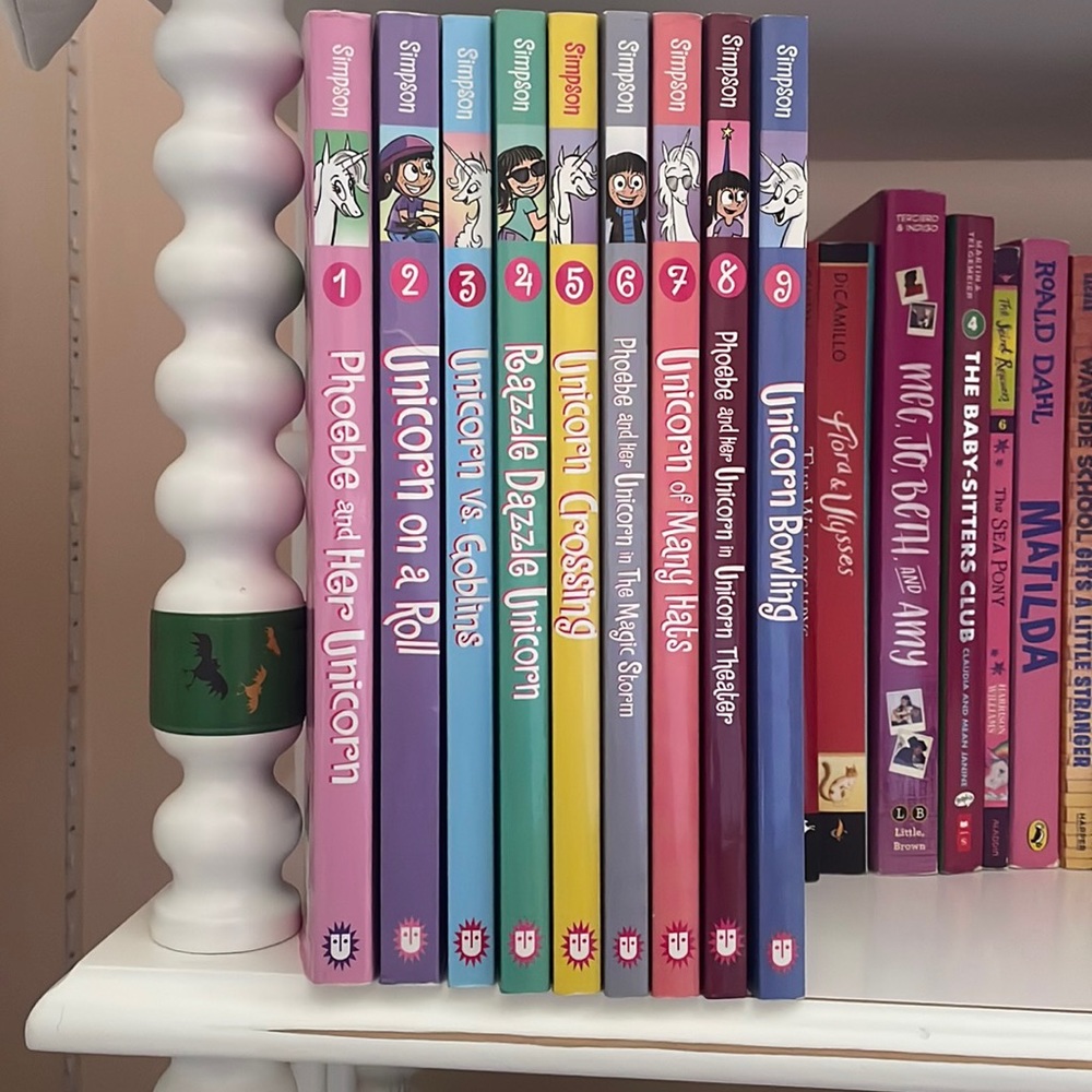 Phoebe & the Unicorn Series, books 1-9